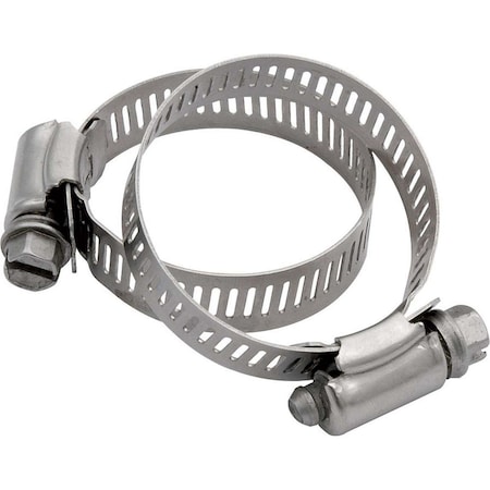 Allstar Performance 2.25 in. OD No.28 Hose Clamps, 2PK ALL18336